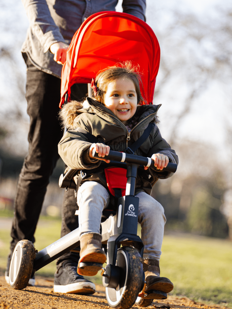 Foryourlittleone Xplor Plus 6 in 1 Foldable Trike - Green (10m-5y)-2