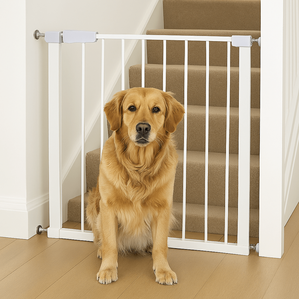 FYLO 3x Baby Safety Stair Gate  Pressure Fit 75-86cm (3 pack)-3
